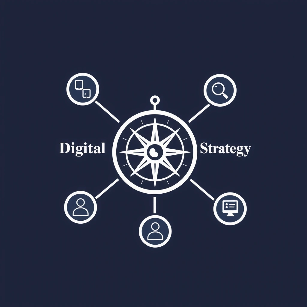 Digital Strategy Icon