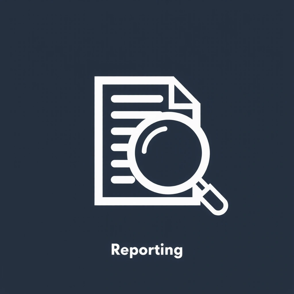 Transparent Reporting Icon